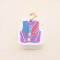 Load image into Gallery viewer, '90s Lifejacket Floating Keychain
