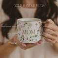 Load image into Gallery viewer, Green Floral Coffee Mug
