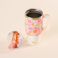 Load image into Gallery viewer, 20 oz Lifestyle Flip Straw Tumbler-Secret Garden Pink
