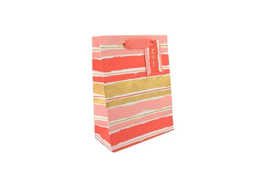 Pink Painterly Medium Gift Bag