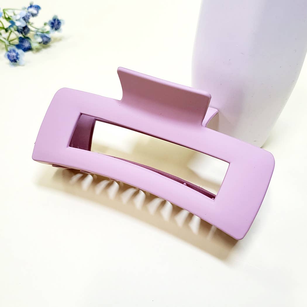 Matte Color Hair Claw Clip