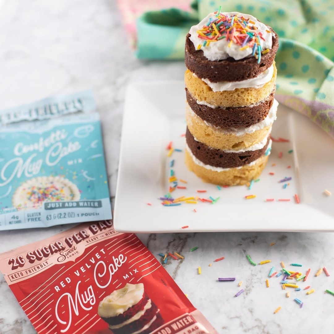 Red Velvet Mug Cake Quick Mix - Keto, Dairy-Free