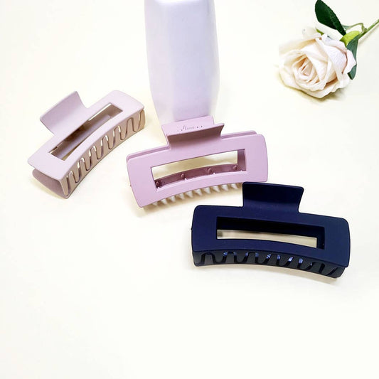 Matte Color Hair Claw Clip