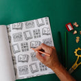 Load image into Gallery viewer, Merry Bookmas Holiday Coloring Book
