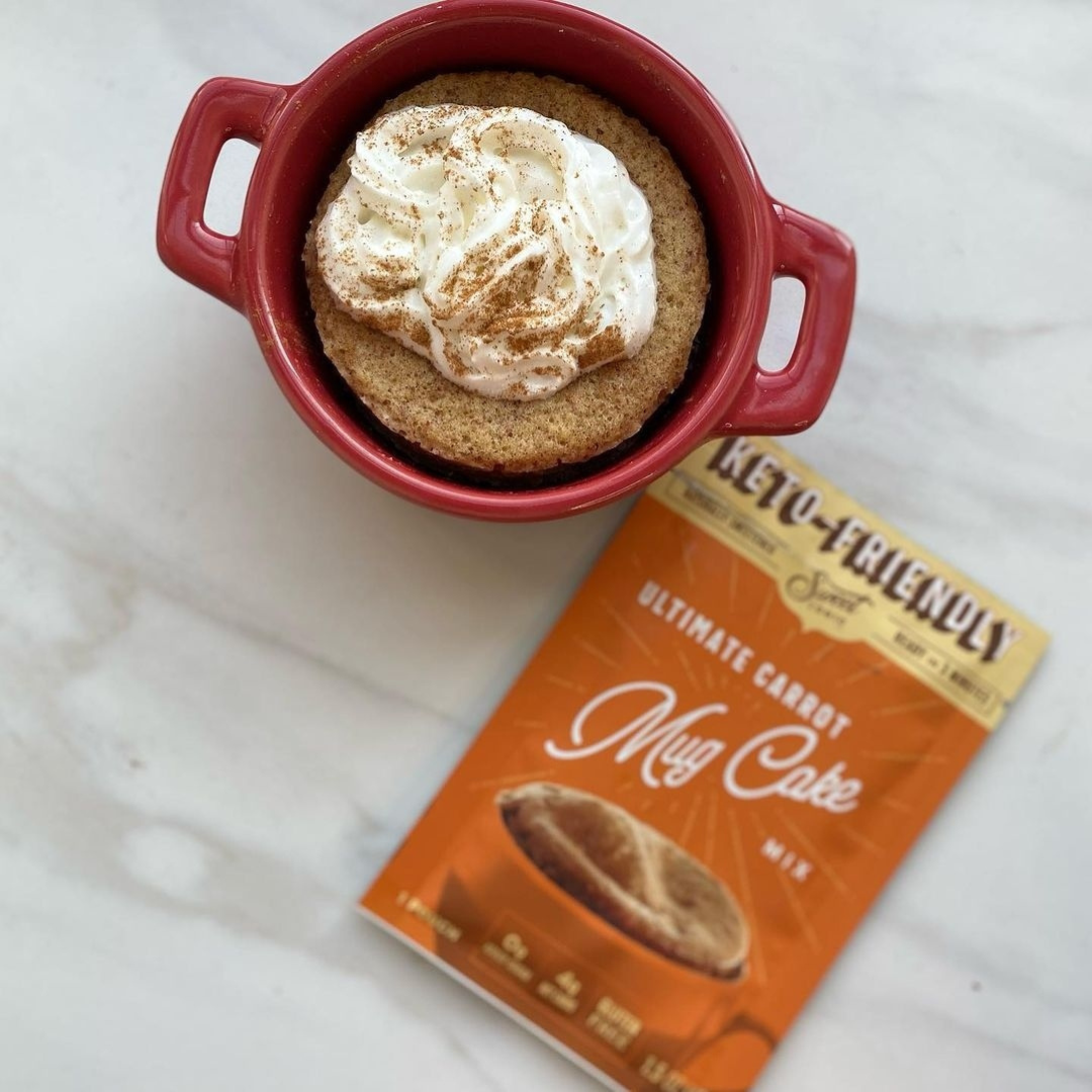 Carrot Mug Cake Quick Mix - Keto, Gluten-Free