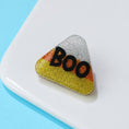 Load image into Gallery viewer, HALLOWEEN PUMPKIN GHOST SET OF 4 HAIR CLAW CLIPS |40H1143
