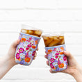 Load image into Gallery viewer, Primavera Drink Sleeve, Iced Coffee Koozie, Drink Cover
