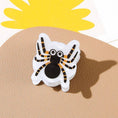 Load image into Gallery viewer, HALLOWEEN PUMPKIN GHOST SET OF 4 HAIR CLAW CLIPS | 40H973
