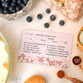 Load image into Gallery viewer, Pink Daisy Recipe Cards
