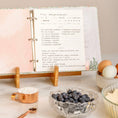 Load image into Gallery viewer, Strawberry Meadow Petite Recipe Binder
