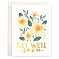 Load image into Gallery viewer, Get Well Greeting Card - Sunny Flowers
