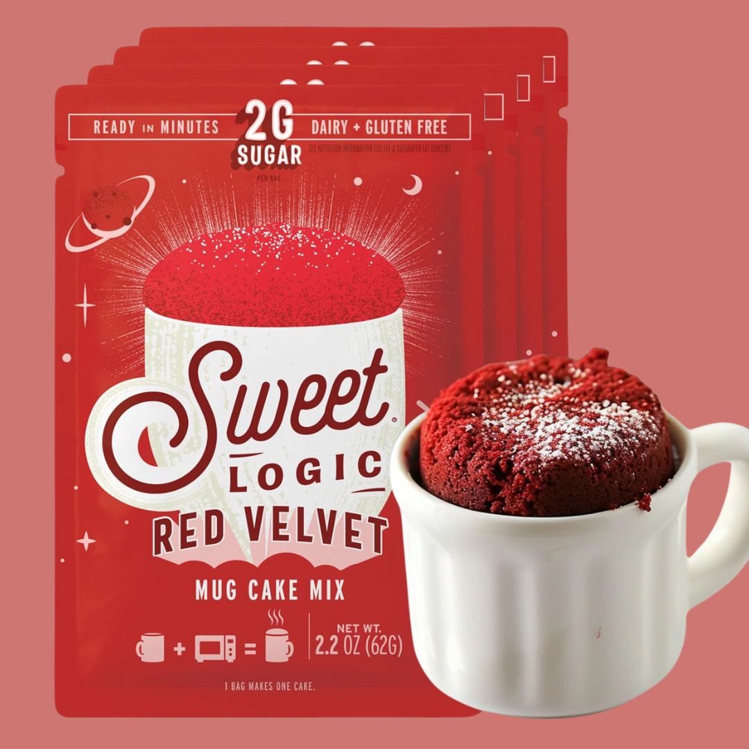 Red Velvet Mug Cake Quick Mix - Keto, Dairy-Free