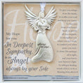 Load image into Gallery viewer, Memorial Keepsake Angel Bereavement Gift Ornament  4524
