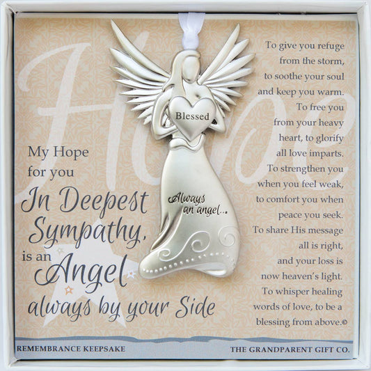 Memorial Keepsake Angel Bereavement Gift Ornament  4524