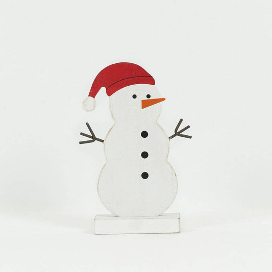 Wood cutout on SNOWMAN Christmas Decor