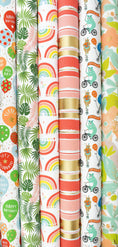Load image into Gallery viewer, Pink Painterly Roll Wrapping Paper
