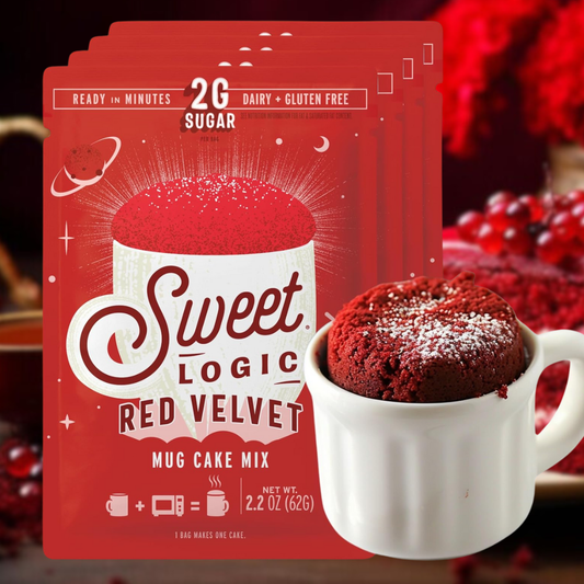 Red Velvet Mug Cake Quick Mix - Keto, Dairy-Free