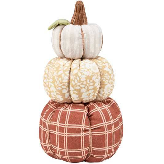 Fall Patterns Pumpkin Stack