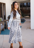 Load image into Gallery viewer, Long Sleeve Wrap Waist Ruthie Dress
