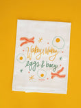 Load image into Gallery viewer, Wakey Wakey - Flour Sack Towel | Breakfast
