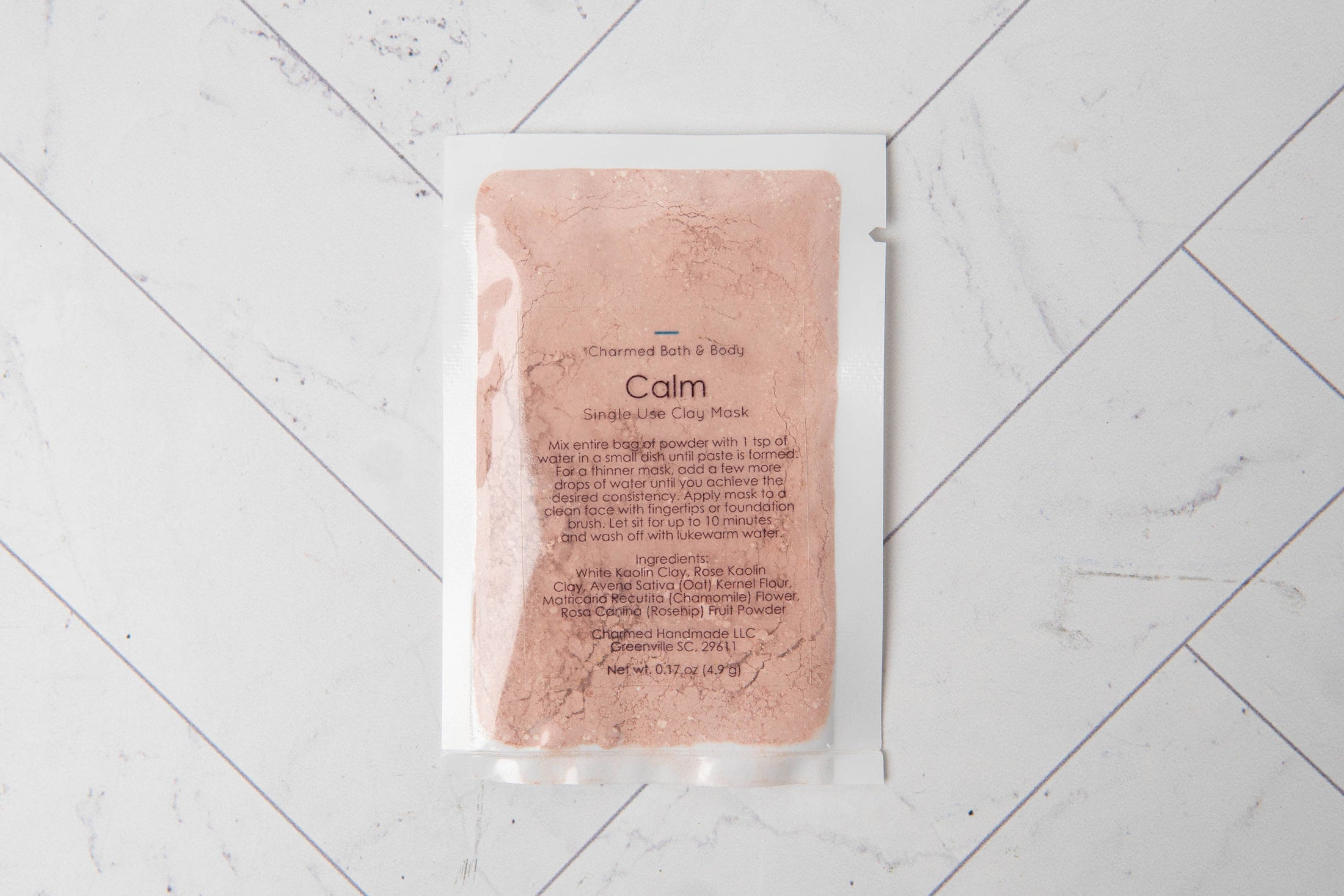 Single Use Clay Face Mask