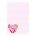 Load image into Gallery viewer, Teaching Is A Work Of Heart Notepad
