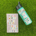 Load image into Gallery viewer, Be Kind, It's Free Positivity Lettering Sticker
