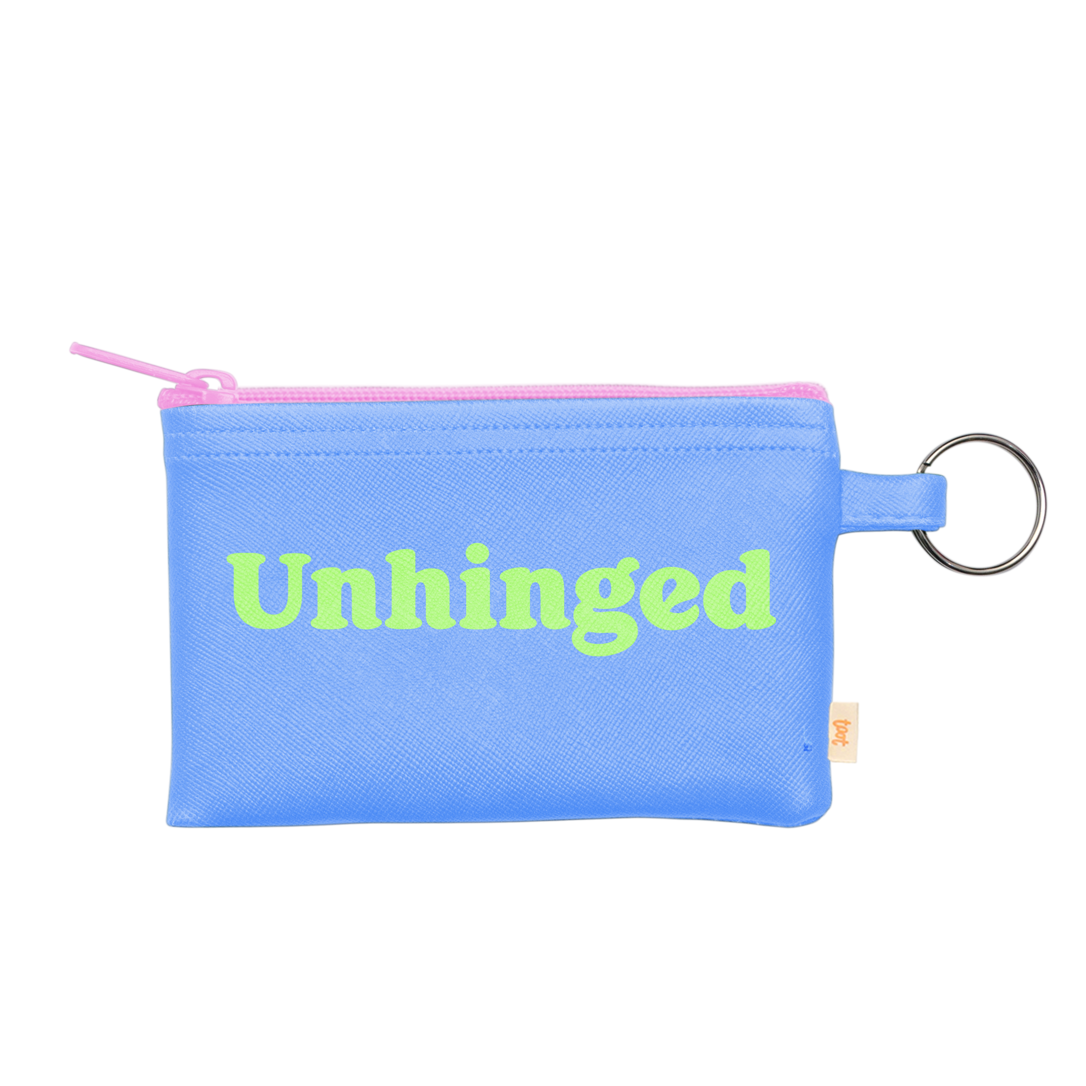 NEW! Colorblock Penny Key Ring