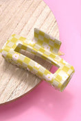 Load image into Gallery viewer, DAISY CHECKER HAIR CLAW CLIPS | 40H727
