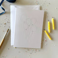 Load image into Gallery viewer, Celebrate paintable watercolor notecard set
