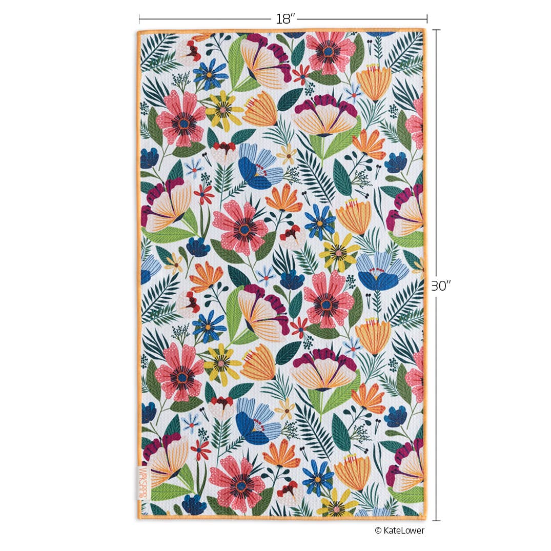 Fields Of Flowers | Microfiber Kitchen Dish Towel