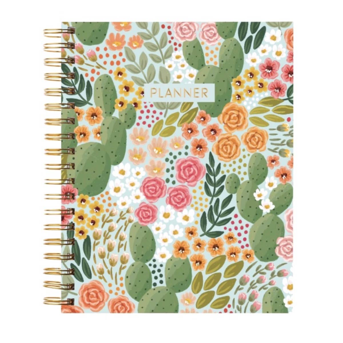 Cactus Blooms Undated Planner