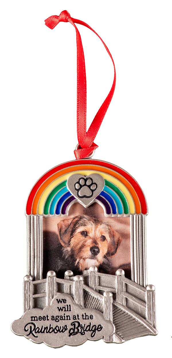 Rainbow Bridge Photo Ornament