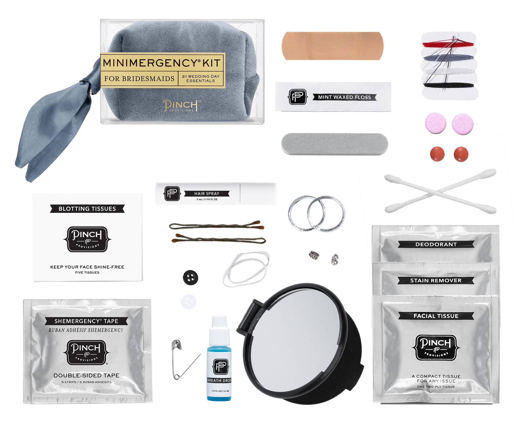 Velvet Minimergency Kits for Bridesmaids