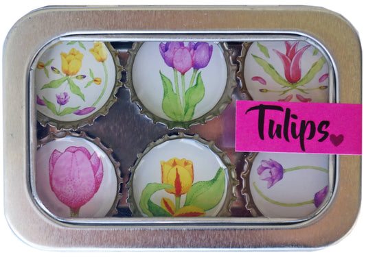 Tulips Magnets - Spring Decor