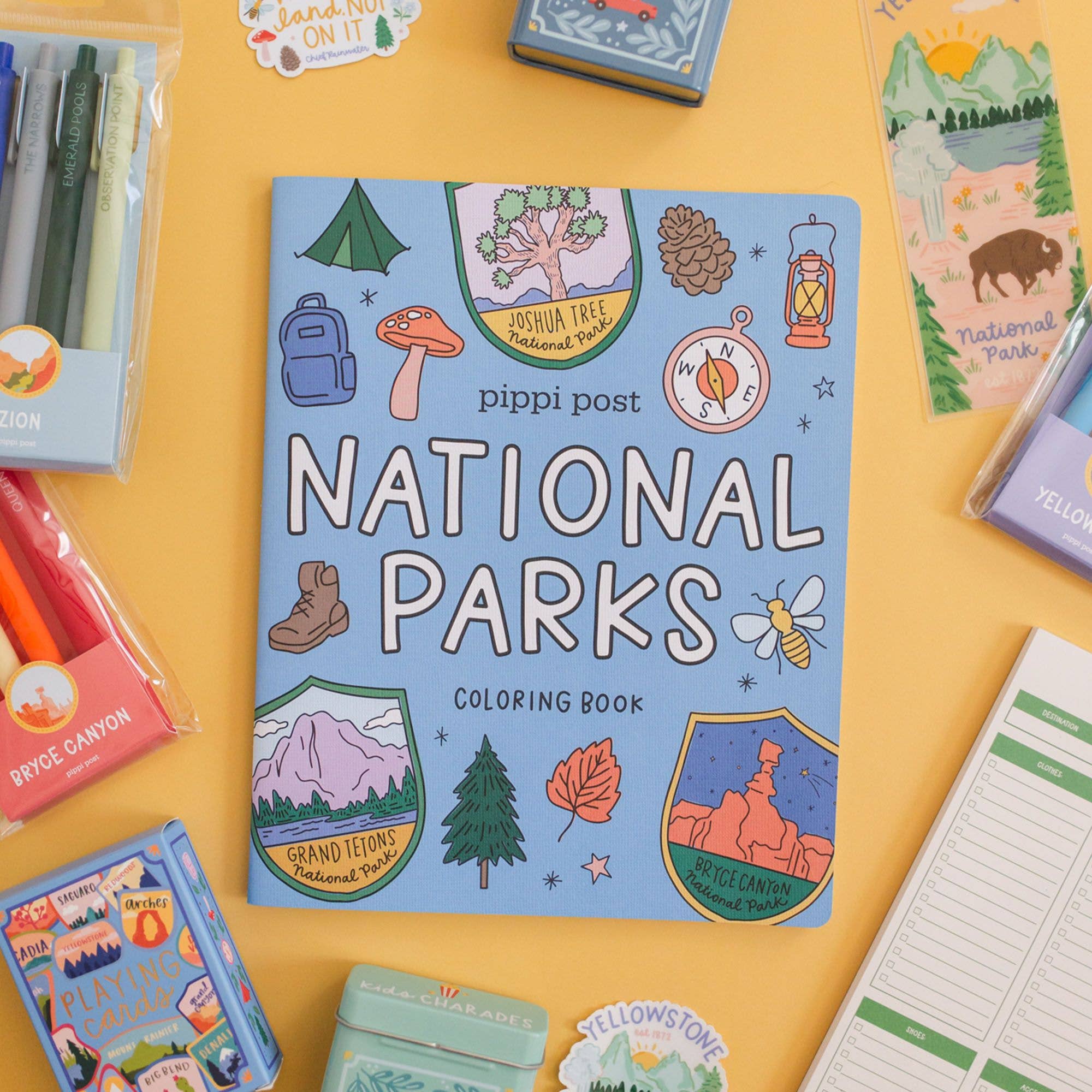 National Parks Coloring Book