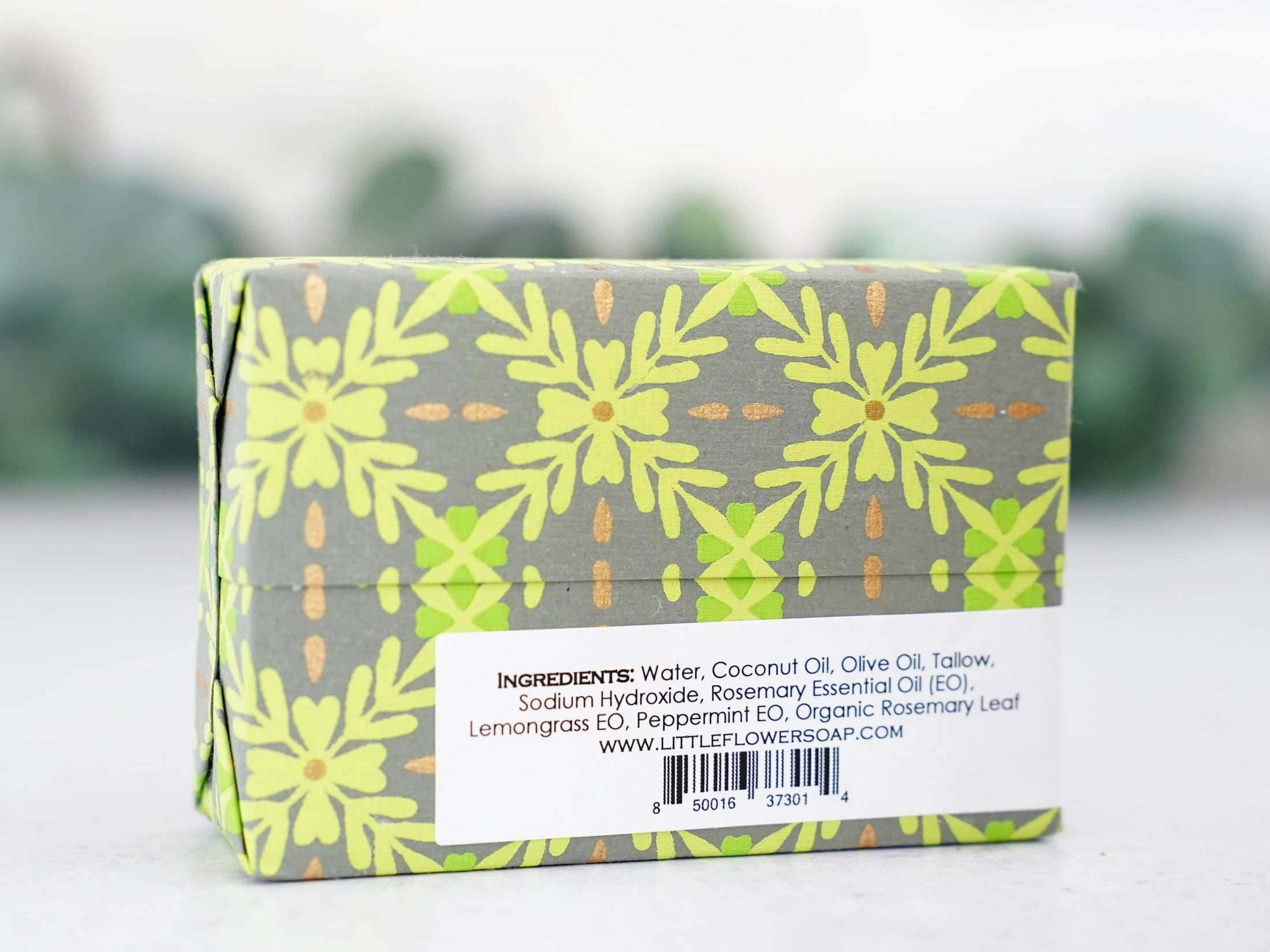 Rosemary Lemon Mint Handmade Soap