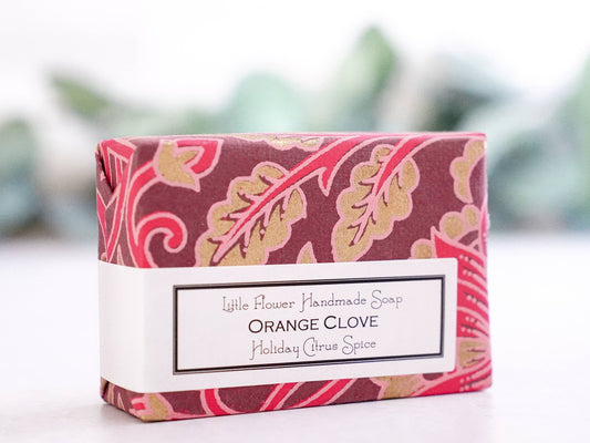 Orange Clove Handmade Fall Soap