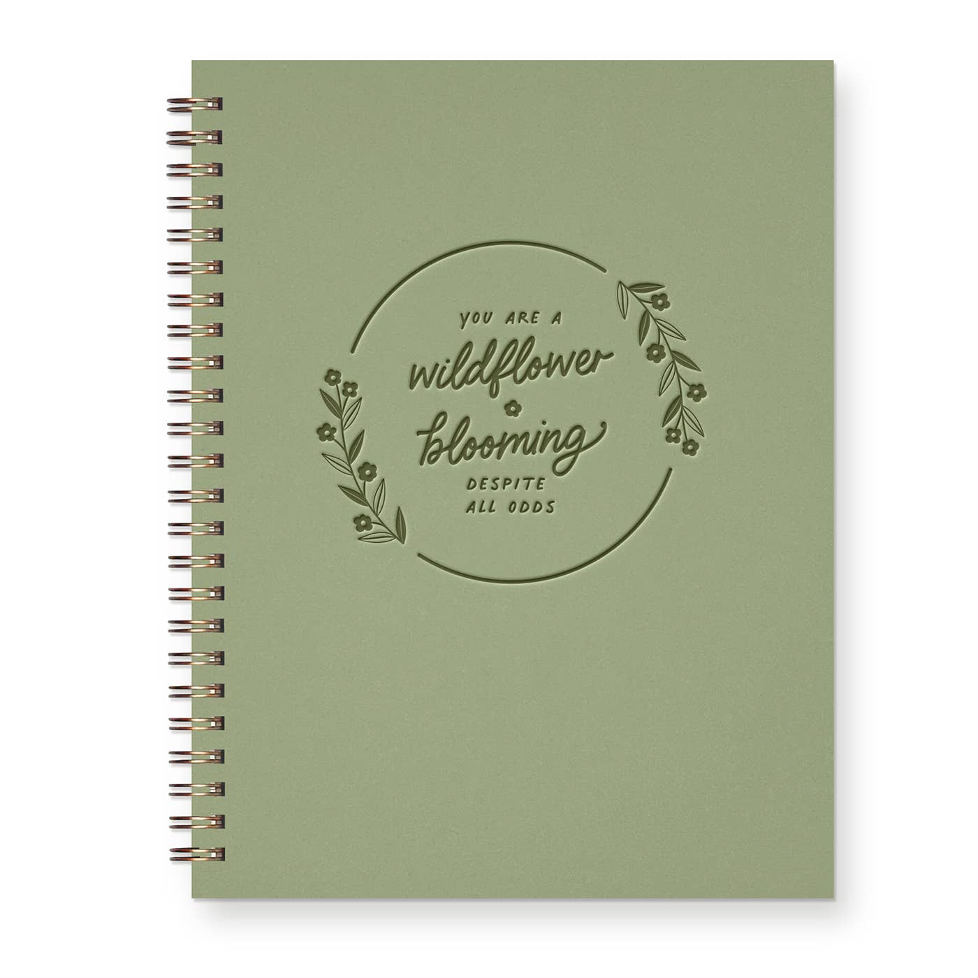 Wildflower Blooming Journal: Lined Notebook