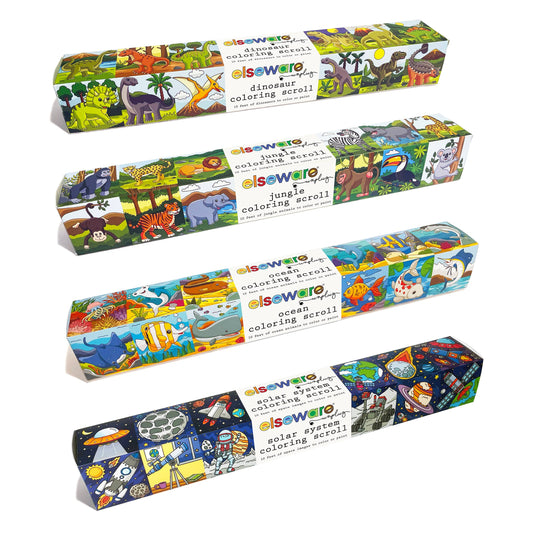 Coloring Scrolls - Solar System - 10ft with Adhesive Back