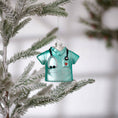 Load image into Gallery viewer, Glass Nurse Scrubs Ornament
