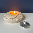 Load image into Gallery viewer, Becomes a Memory Memorial Tea Light Holder
