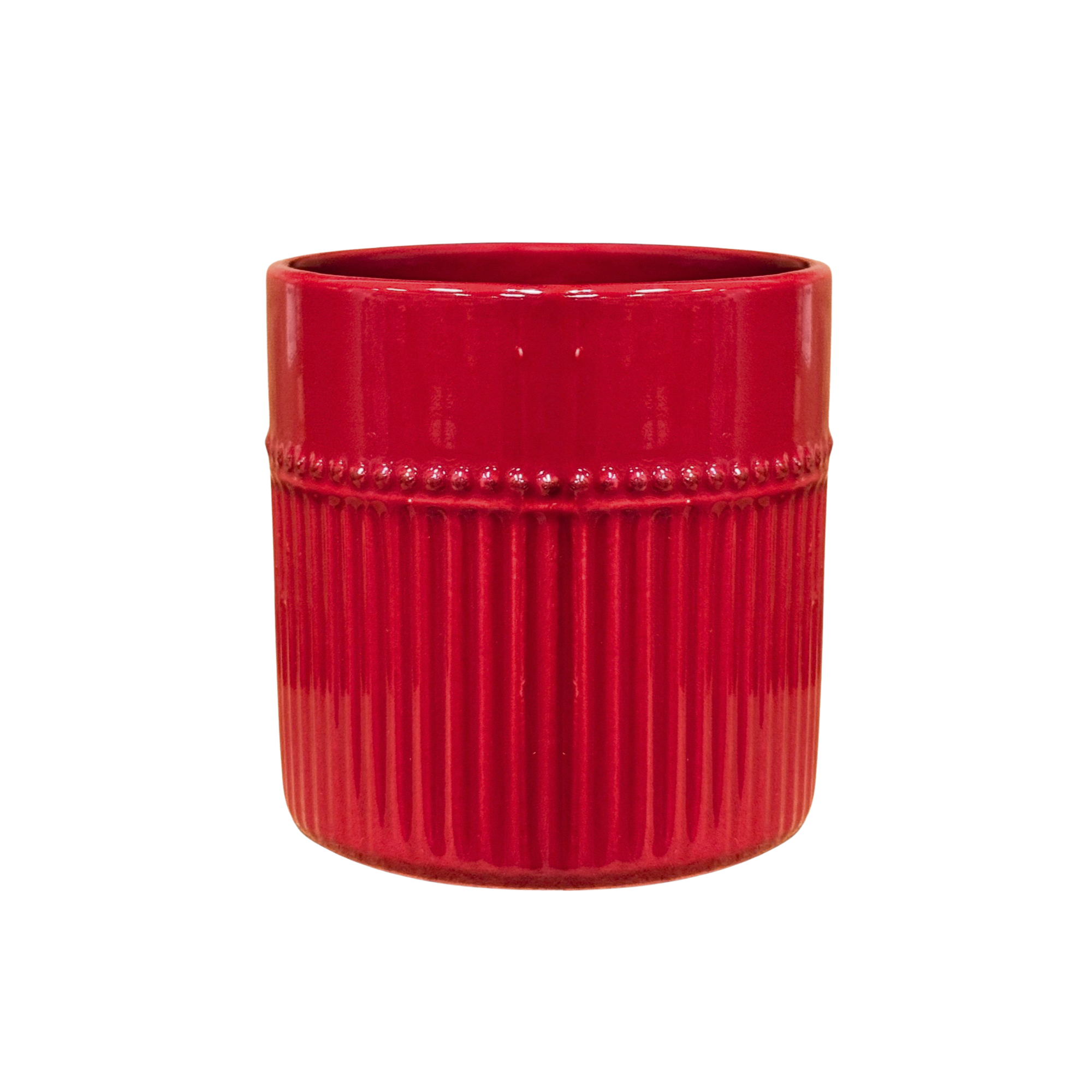 4.25"D Glossy Taylor Pot - Dolomite Ceramic - Box of 12
