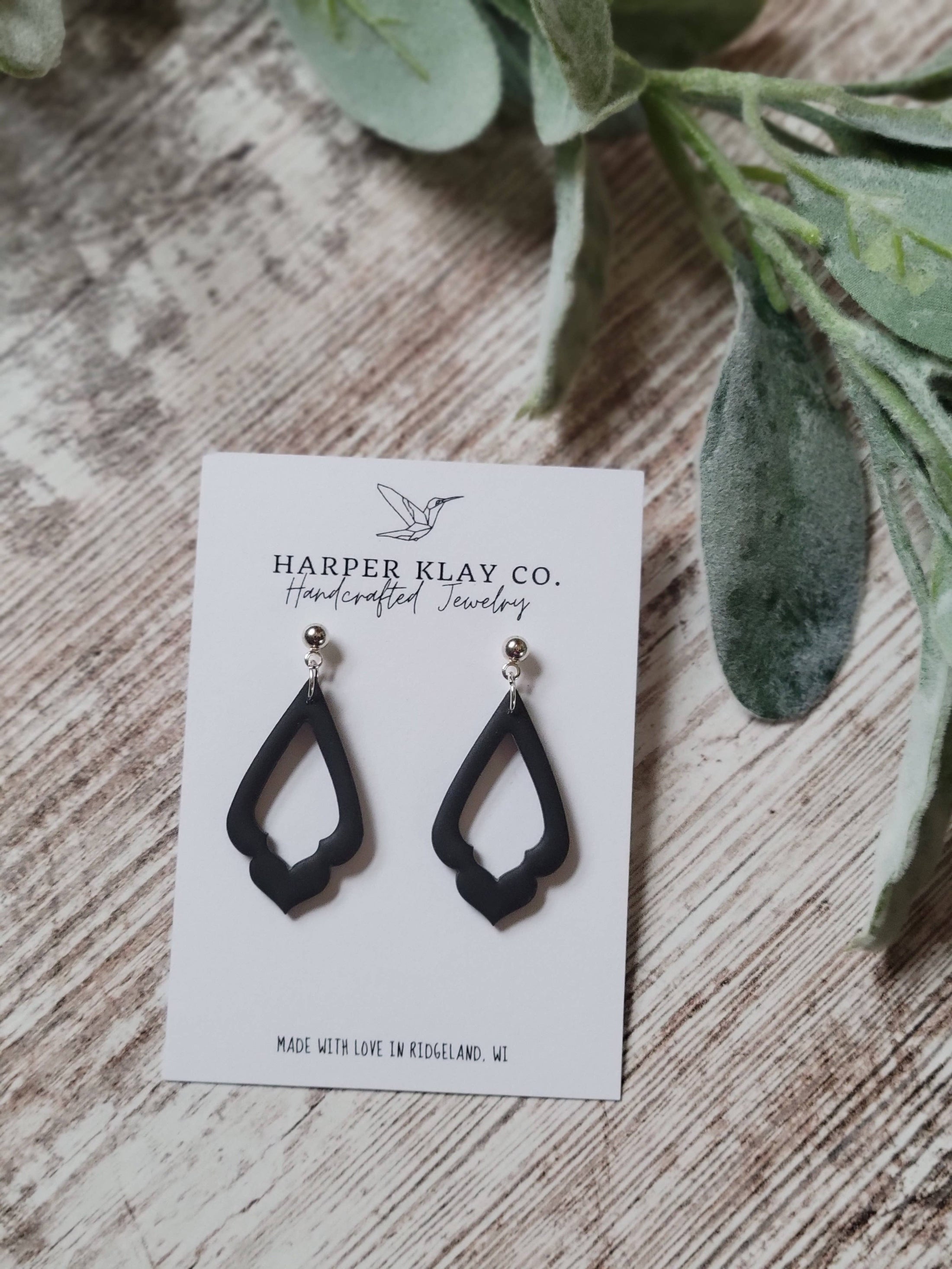 The Abigail Set- Polymer Clay Dangle Earrings