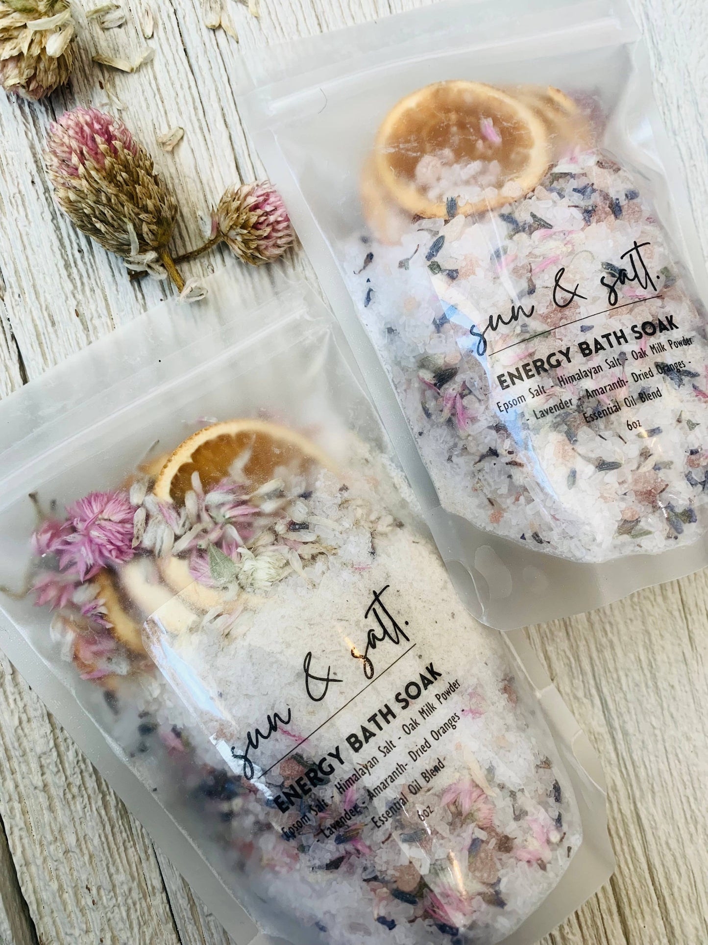 Energy Bath Soak - Bath Salts