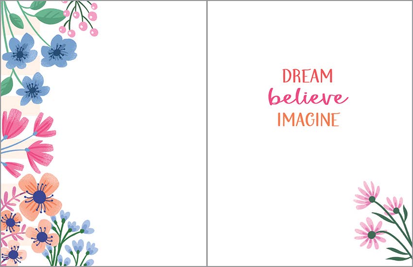 Graduation Greeting Card - Graduation Flowers