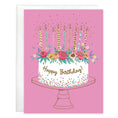 Load image into Gallery viewer, Birthday Greeting Card - Flower Birthday Cake
