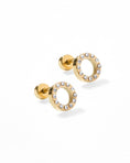 Load image into Gallery viewer, Screwback Stud Earrings - Lainey - Gold
