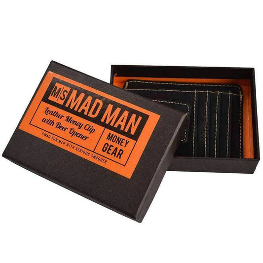 Money Clip With Card Slots And Bill Holder