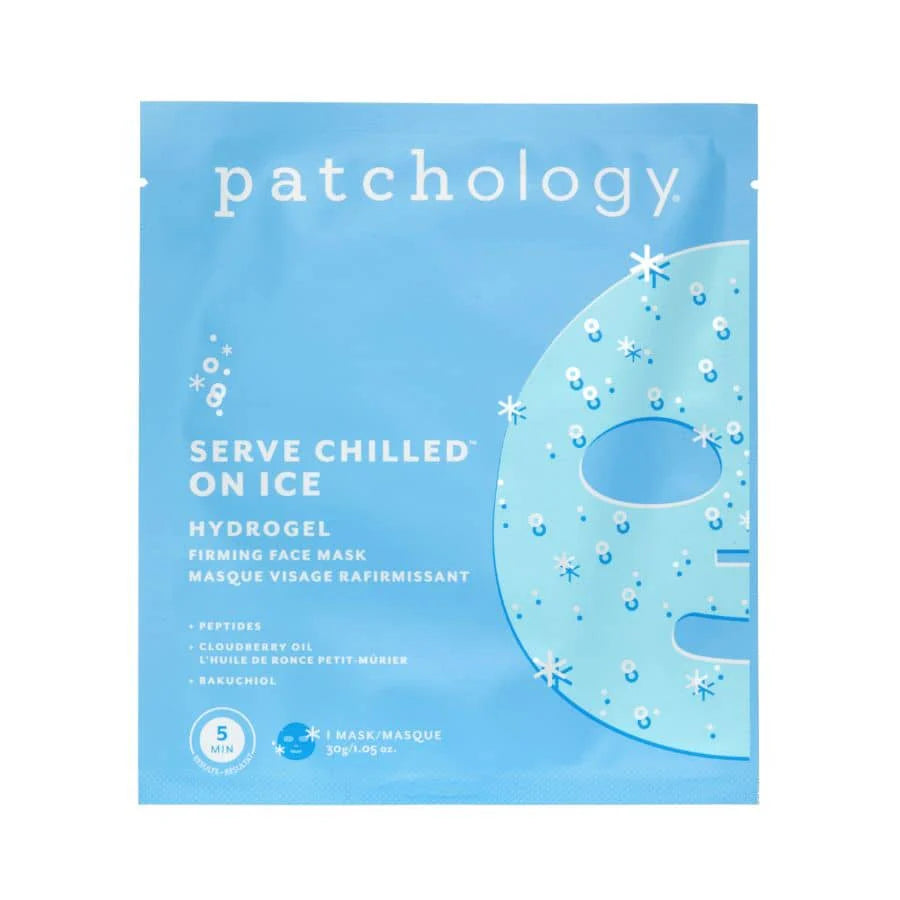 ICED SERVE CHILLED HYDROGEL FIRMING FACE MASK